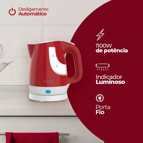 Chaleira Elétrica Petite Cadence 127v Chaleira Elétrica Petite Cadence 127v
